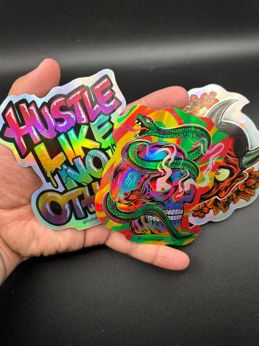Custom Holographic Stickers