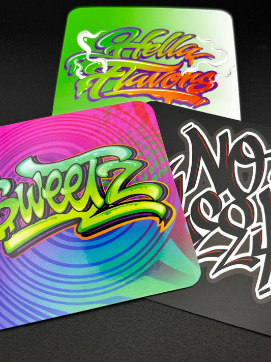 ROUNDED SQUARE STICKERS