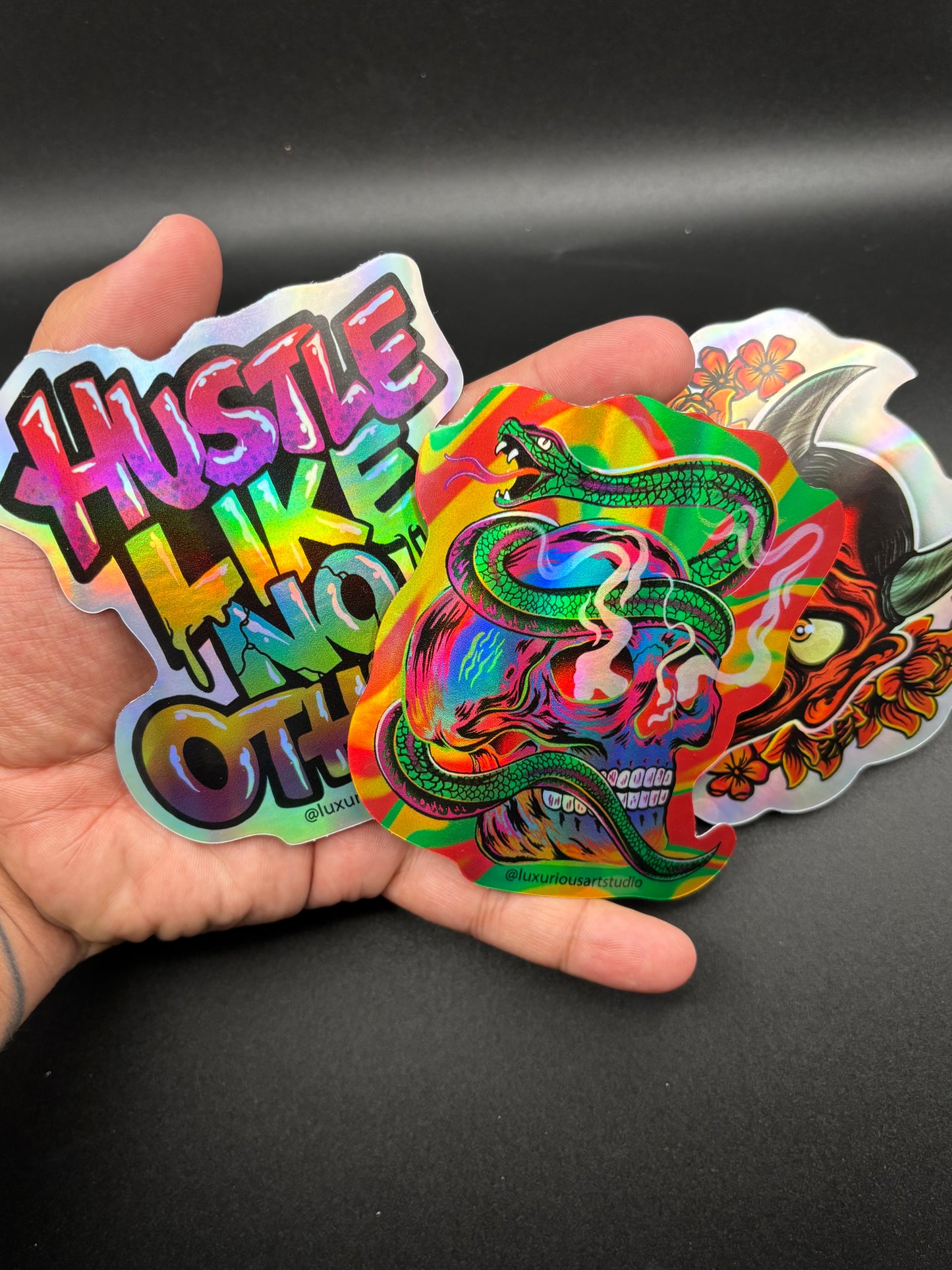 Custom Holographic Stickers