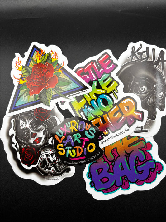 Custom Die-Cut Stickers