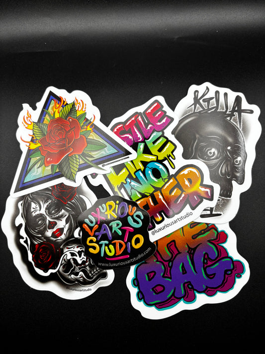 Custom Die-Cut Stickers